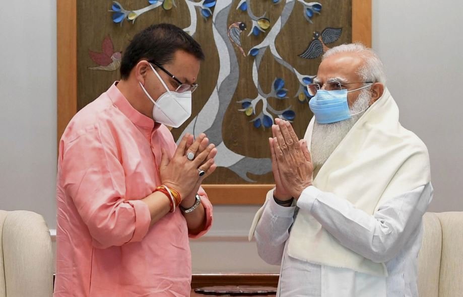पीएम मोदी से मिले उत्तराखंड के सीएम धामी, विकास परियोजनाओं पर की चर्चा