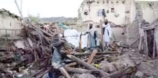 Disaster in afganistan