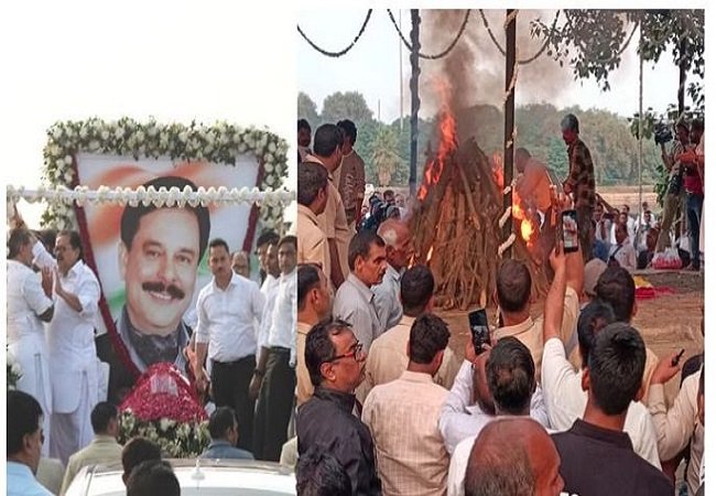 Subrata-Roy ka antim sanskar