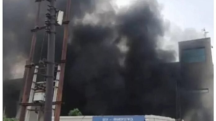 Burnt cloth factory