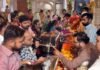 हनुमान मंदिरों में उमड़े श्रद्धालु, शहर में जगह-जगह लगे भंडारे
