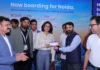 लखनऊ से नोएडा के बीच पहली सीधी उड़ान का सफल संचालन, अभिनेत्री गुल पनाग सहित 182 यात्रियों ने किया सफर