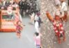 लखनऊ में नितिन नबीन के रोड शो पर विवाद: हनुमान वेशधारी के डांस से सियासत गरमाई, FIR की मांग,VHP भी नाराज