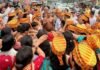 आचार्य सुबल सागर जी महाराज का भव्य मंगल प्रवेश